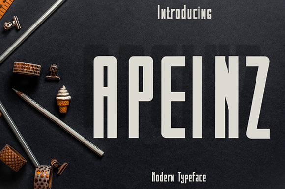 Apeinz Font for Eye-Catching Campaign Designs