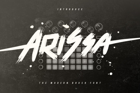 Arissa: A Bold Display Font for Digital Branding