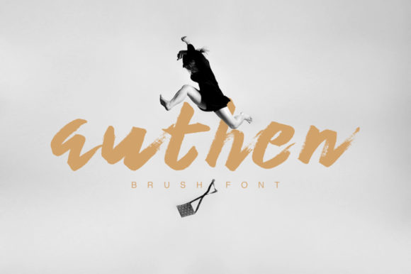 Authen: A Handcrafted Display Font for Authentic Editorial Design