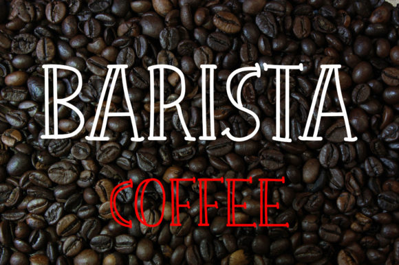 Barista Coffee: A Stylish Font for Modern Branding