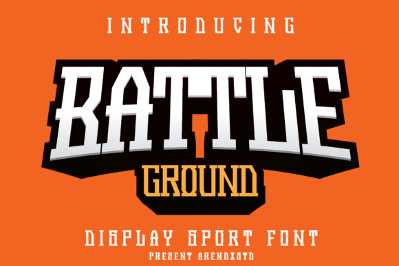 Battleground Font for Bold and Vintage Visuals