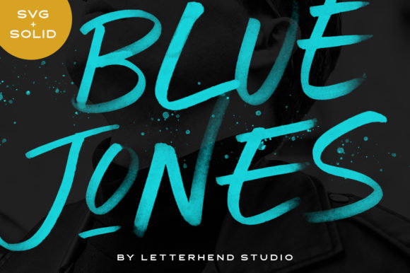 Blue Jones Display Font for Bold Digital Branding