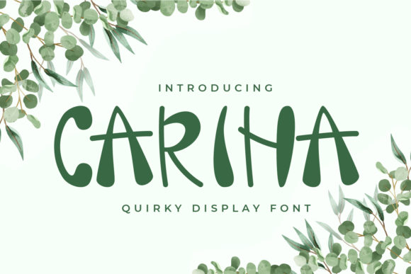 Carina Font for Bold and Trendy Campaign Designs