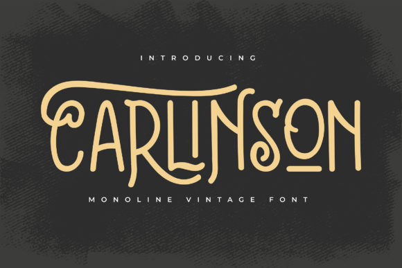 Carlinson Font for Polished Branding and Creative Projects