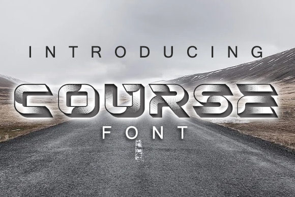 Course Font for Bold and Stylish Craft Projects