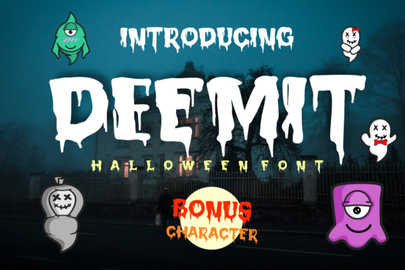Deemit: A Playful Display Font for Creative Projects