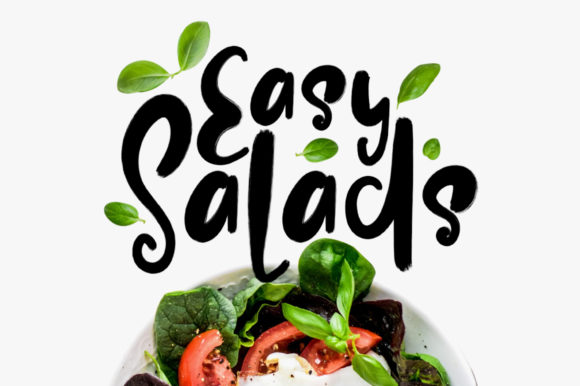 Easy Salads Font for Professional Branding and Design