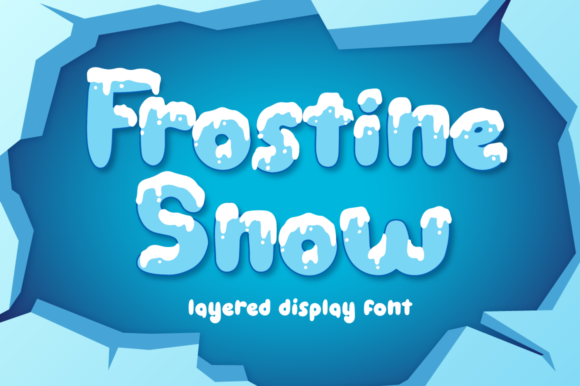 Frostine Snow: A Cozy Display Font for Winter-Themed Projects