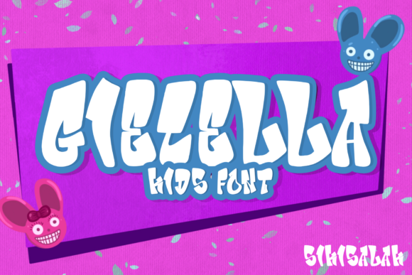 Giecella Kids Font for Playful Branding and Creative Projects