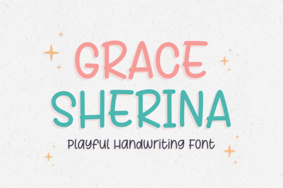 Grace Sherina: A Playful Display Font for Bold Branding