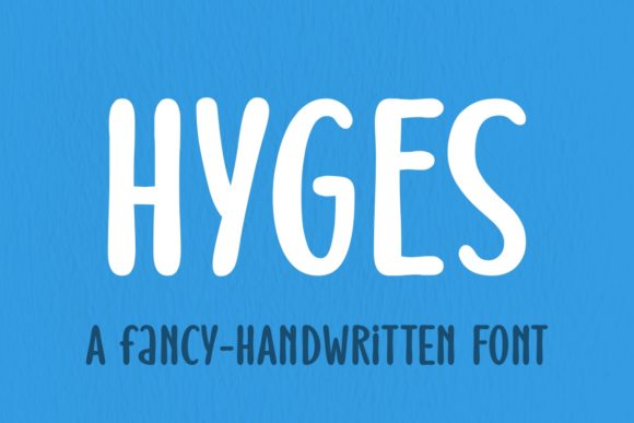 Hyges – A Bold Display Font for Eye-Catching Branding