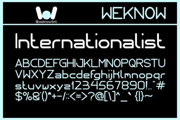 Internationalist Font for Bold Branding and Eye-Catching Campaigns
