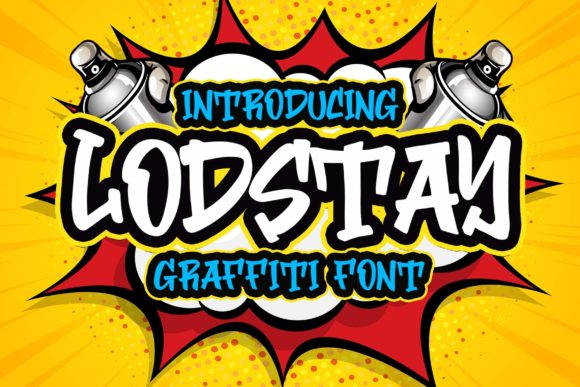 Lodstay Font for Bold Brand Statements and Eye-Catching Designs