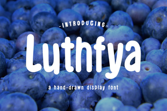 Luthfya: A Bold Display Font for Eye-Catching Campaigns