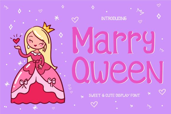 Marry Qween Font for a Polished Brand Look