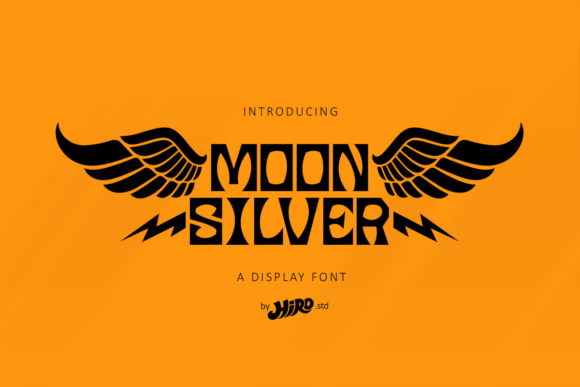 Moon Silver Display Font for Bold Campaign Design