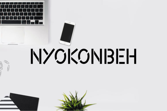 Nyokonbeh Display Font for Editorial Design