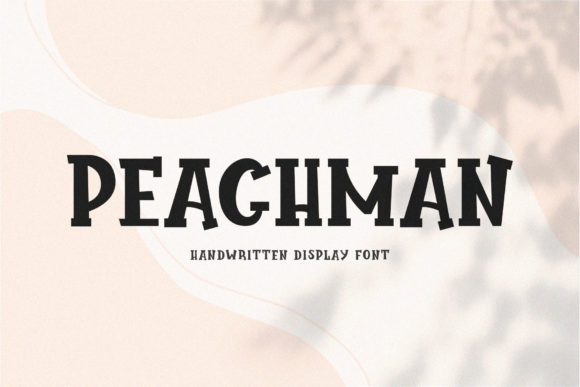 Peachman Font for a Sweet and Professional Brand Look