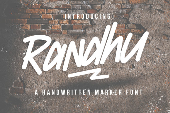 Randhu: A Bold Urban Display Font for Digital Creativity