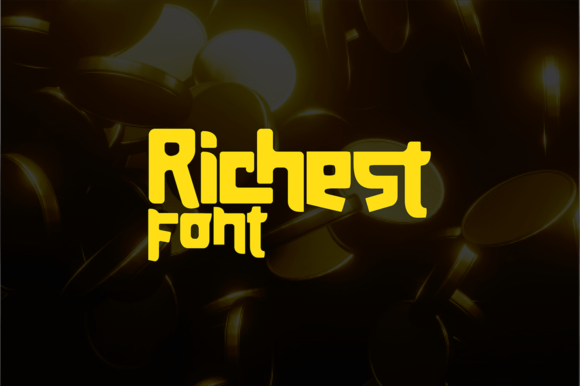 Richest Display Font for Eye-Catching Branding