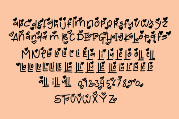 Santa Love Font: A Festive Display Choice for Designers