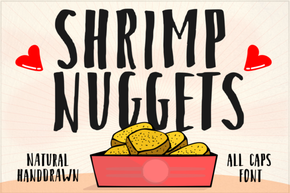 Shrimp Nuggets Font for Bold Branding and Trendy Design