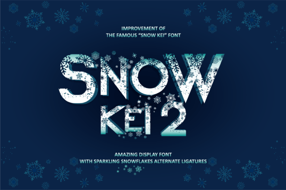 Snow Kei 2: Elevate Your Campaign Design with a Timeless Display Font