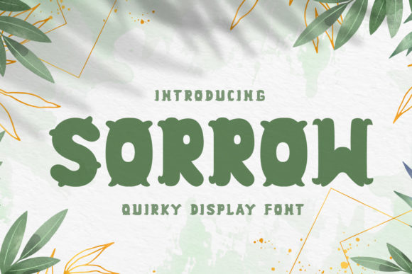 Sorrow Font for Bold Branding and Creative Projects