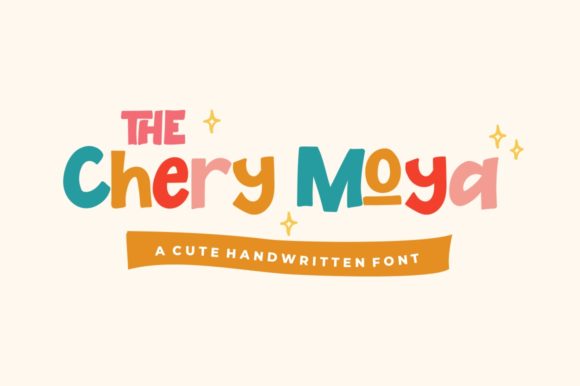 The Chery Moya: A Playful Display Font for Creative Projects