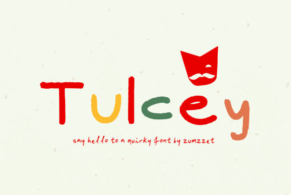 Tulcey: A Quirky Display Font for Creative Web Designs