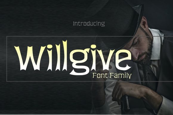 Willgive: A Spooky and Cute Display Font for Halloween Campaigns
