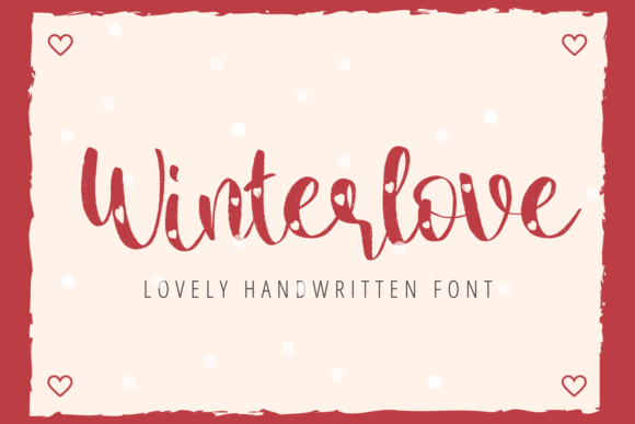 Winterlove Font for Festive Branding and Creative Projects