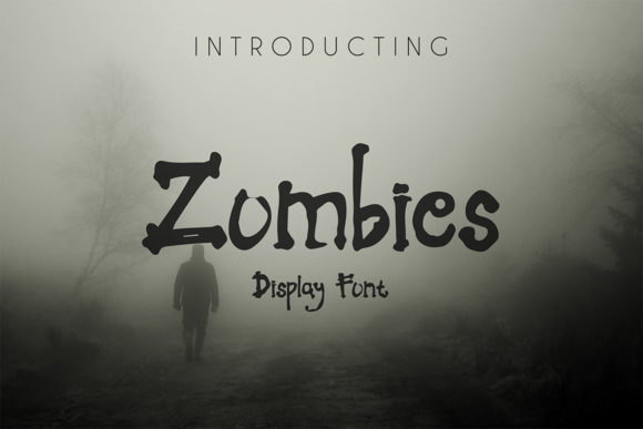Zombies Font for Halloween Branding and Creepy Design